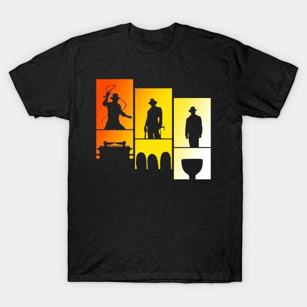 Indy Trilogy T-Shirt by Nosirrah